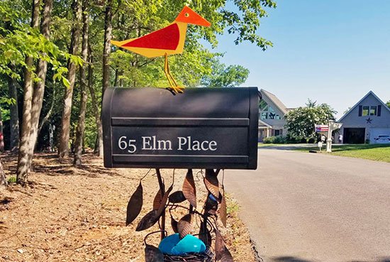 Submitted by: Marc Staples Custom Vinyl Lettering For Mailbox