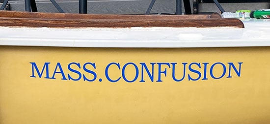 Custom Vinyl Boat Name Custom Vinyl Boat Name