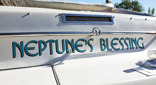 Custom Vinyl Lettering For Boat Name Custom Vinyl Lettering For Boat Name