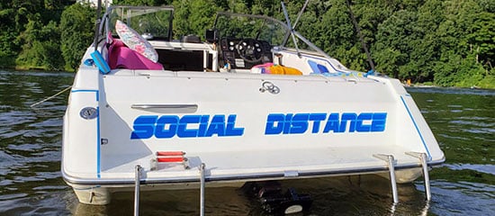 Custom Vinyl Boat Name Custom Vinyl Boat Name
