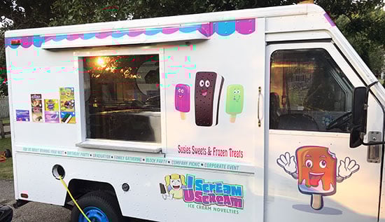Custom Vinyl Decals For Ice Cream Truck Custom Vinyl Decals For Ice Cream Truck