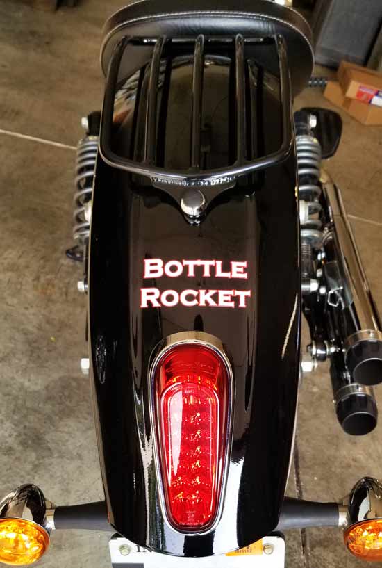 Custom Motorcycle Vinyl Lettering Custom Motorcycle Vinyl Lettering