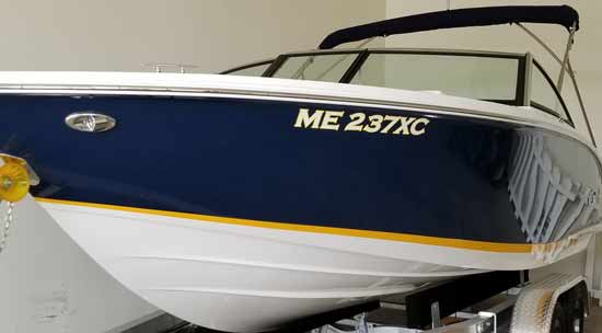 Custom Boat Registration Vinyl Numbers Custom Boat Registration Vinyl Numbers