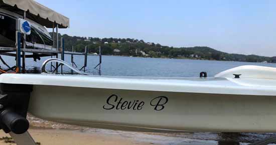 Custom Vinyl Sail Boat Lettering Custom Vinyl Sail Boat Lettering
