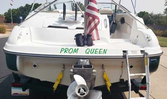 Custom Lettering Boat Name Custom Lettering Boat Name