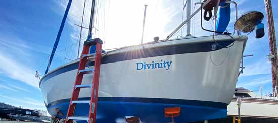 Custom Sail Boat Vinyl Lettering Custom Sail Boat Vinyl Lettering
