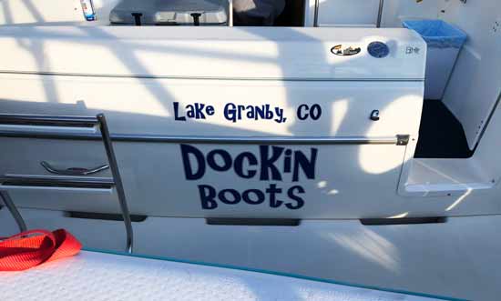 Custom Vinyl Boat Name Custom Vinyl Boat Name