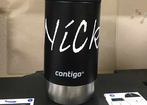 Custom Vinyl Cup Lettering Custom Vinyl Cup Lettering