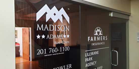 Submitted by: Mark Zagorski, Ridgewood, NJ USA Custom Vinyl Window Logos