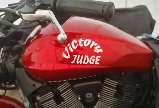 Custom Motorcycle Vinyl Lettering Custom Motorcycle Vinyl Lettering