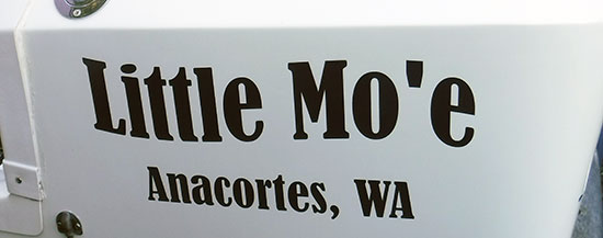 Custom Vinyl Boat Name Custom Vinyl Boat Name