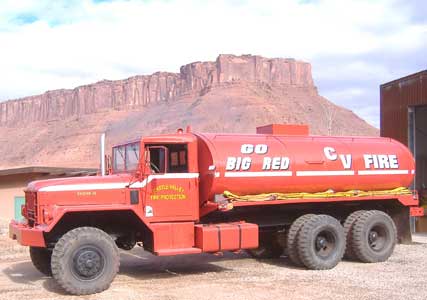 Lettering on a Fire truck Lettering on a Fire truck