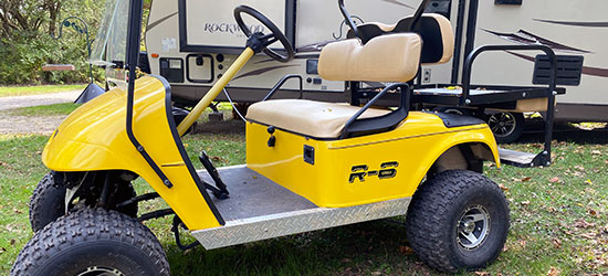 Custom Vinyl Golf Cart Lettering Custom Vinyl Golf Cart Lettering