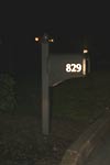 Number on a mailbox