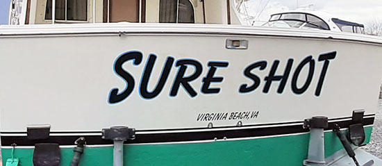 Custom Vinyl Lettering For Boat Name Custom Vinyl Lettering For Boat Name