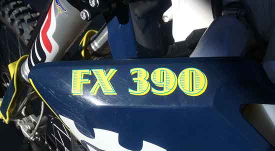 Submitted by: Anonymous, Some-City, USA - Font used: Jazz Motorcycle Vinyl Lettering