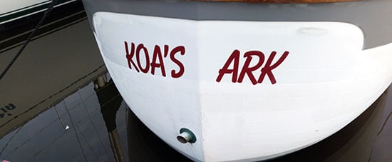 Custom Vinyl Boat Name Custom Vinyl Boat Name