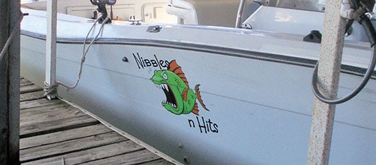 Custom Vinyl Logo For Boat Name Custom Vinyl Logo For Boat Name