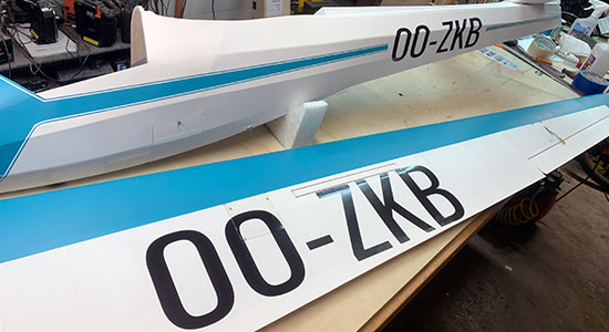 Custom Vinyl Plane Lettering Custom Vinyl Plane Lettering