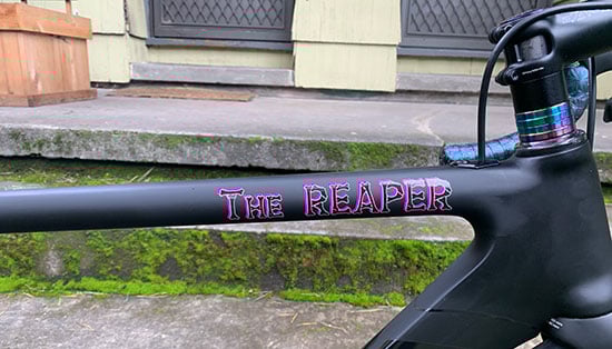 Custom Vinyl Bicycle Lettering Custom Vinyl Bicycle Lettering
