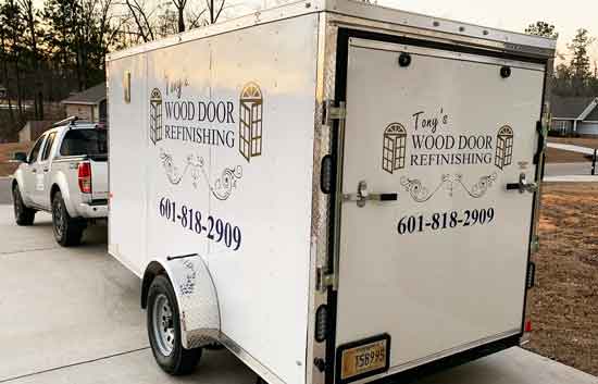 Submitted by: Anonymous, Hattiesburg, MS USA Custom Trailer Lettering Decals