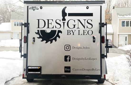 Custom Trailer Vinyl Decals Custom Trailer Vinyl Decals