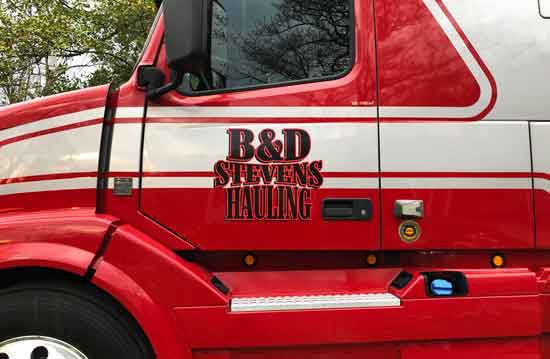 Custom Truck Vinyl Lettering Custom Truck Vinyl Lettering
