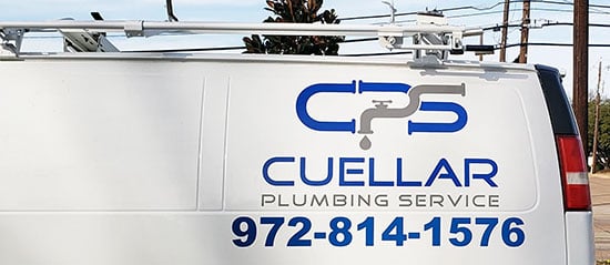 Submitted by: Jose Cuellar with Cuellar Plumbing, GARLAND, TX Custom Vinyl Vehcile Decals