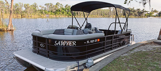 Custom Vinyl Boat Name Custom Vinyl Boat Name