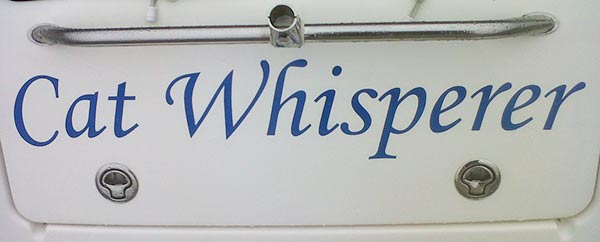 Vinyl Boat Lettering Vinyl Boat Lettering