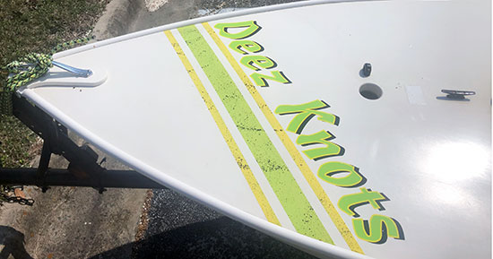 Custom Vinyl Boat Name Custom Vinyl Boat Name