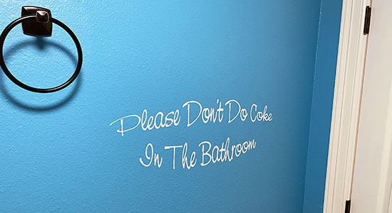 Custom Vinyl Wall Lettering Custom Vinyl Wall Lettering