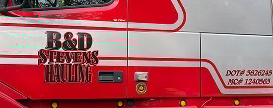 Submitted by: Anonymous, Some-City, USA Custom Vinyl Truck Lettering