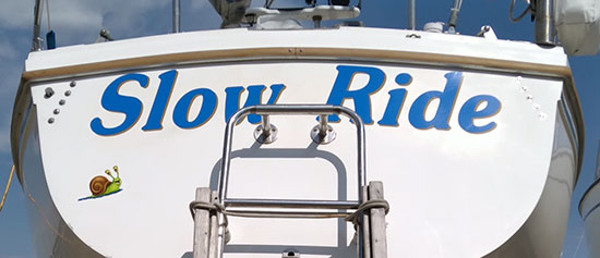 Custom Vinyl Boat Name Custom Vinyl Boat Name