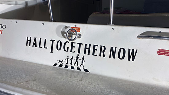 Submitted by: Anonymous, Some-City, USA Custom Vinyl Boat Name