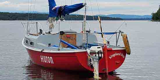 Submitted by: Kyla M, Kingsland Bay, VT Custom Vinyl Boat Lettering