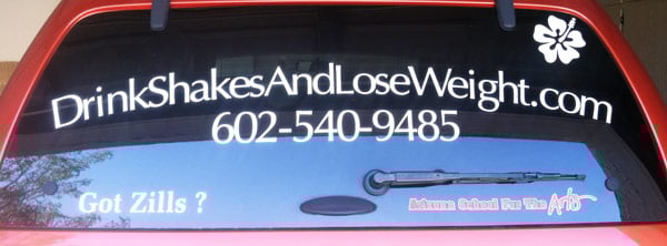 Car Window Lettering Car Window Lettering