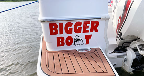 Submitted by: Anonymous, Some-City, USA Custom Vinyl Boat Name
