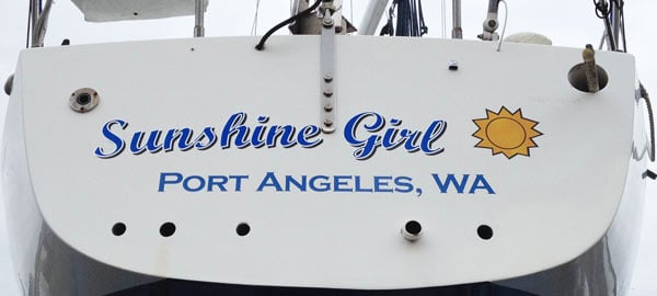 Custom Vinyl Boat Name Custom Vinyl Boat Name
