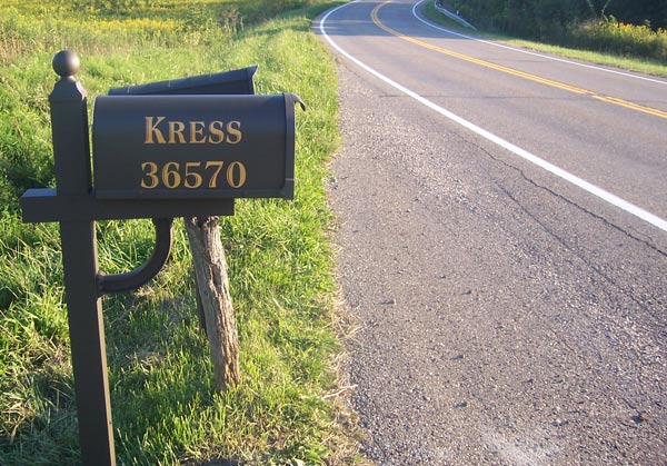 Vinyl Mailbox Numbers Vinyl Mailbox Numbers