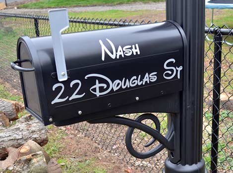 Custom Mailbox Numbers Custom Mailbox Numbers