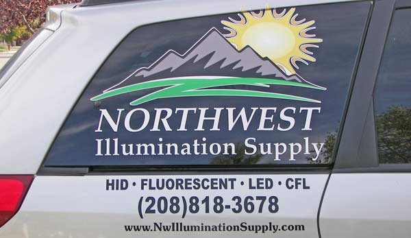 Custom Vinyl Car Window Logo Custom Vinyl Car Window Logo