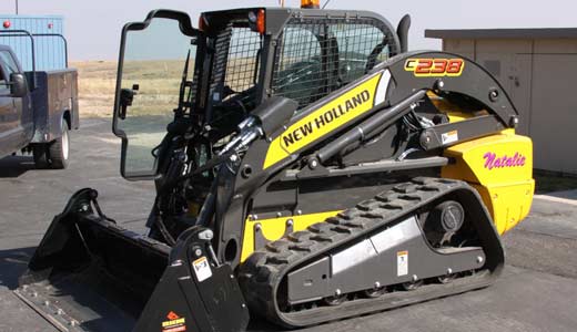 Custom Skid Steer Lettering Custom Skid Steer Lettering