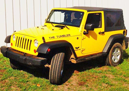 Custom Jeep Wrangler Lettering Custom Jeep Wrangler Lettering
