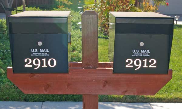Custom Mailbox Lettering Custom Mailbox Lettering