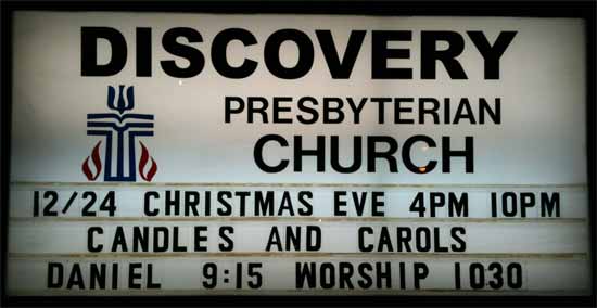 Church Sign Church Sign