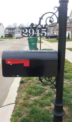 Mailbox Numbers Mailbox Numbers