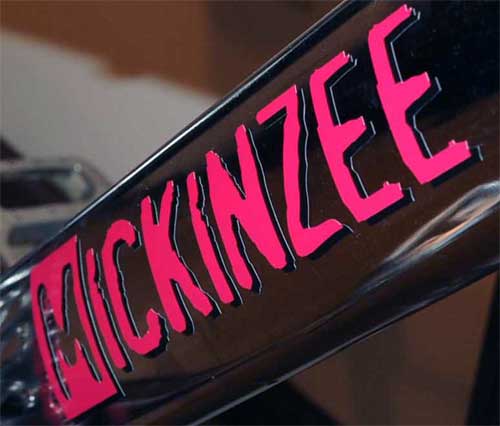 Girls Bike Lettering Girls Bike Lettering