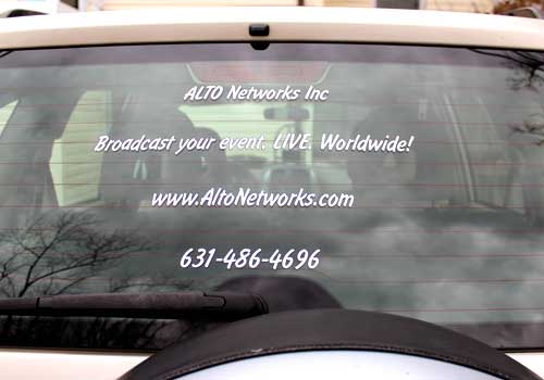 Car Window Lettering Car Window Lettering