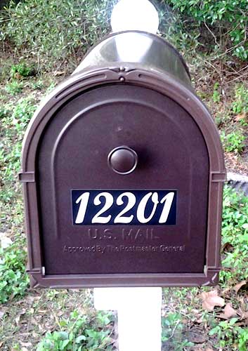 Mailbox Numbers Mailbox Numbers